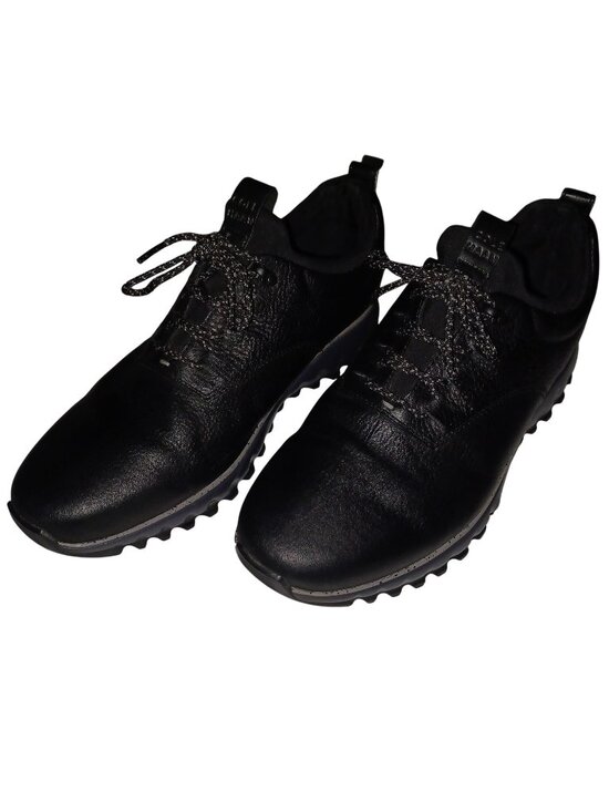 Cole Haan Shoes Black Leather Lug Soles Oxford Lace Slip On Waterproof Mens 10M main image 8